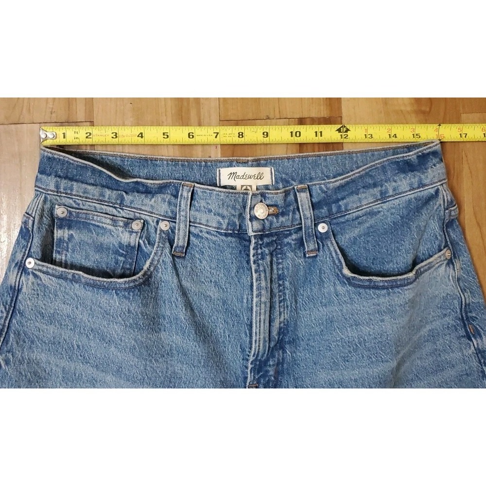 Madewell The Perfect Vintage Wide-Leg Jean Medium Wash High Rise Size 30 - Picture 2 of 6